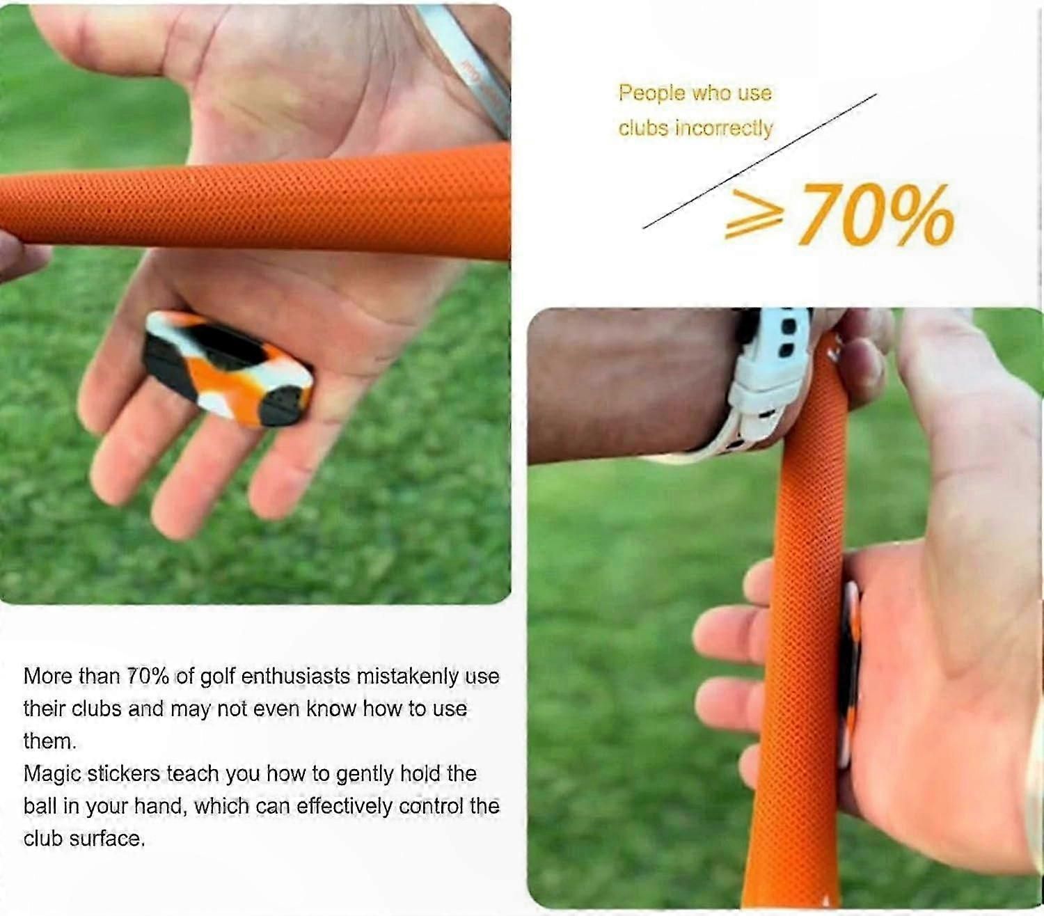 Golf Swing Trainer with Non-Slip Grip, Practice Aid for Golf Clubs, Sports Training Equipment โ image 5
