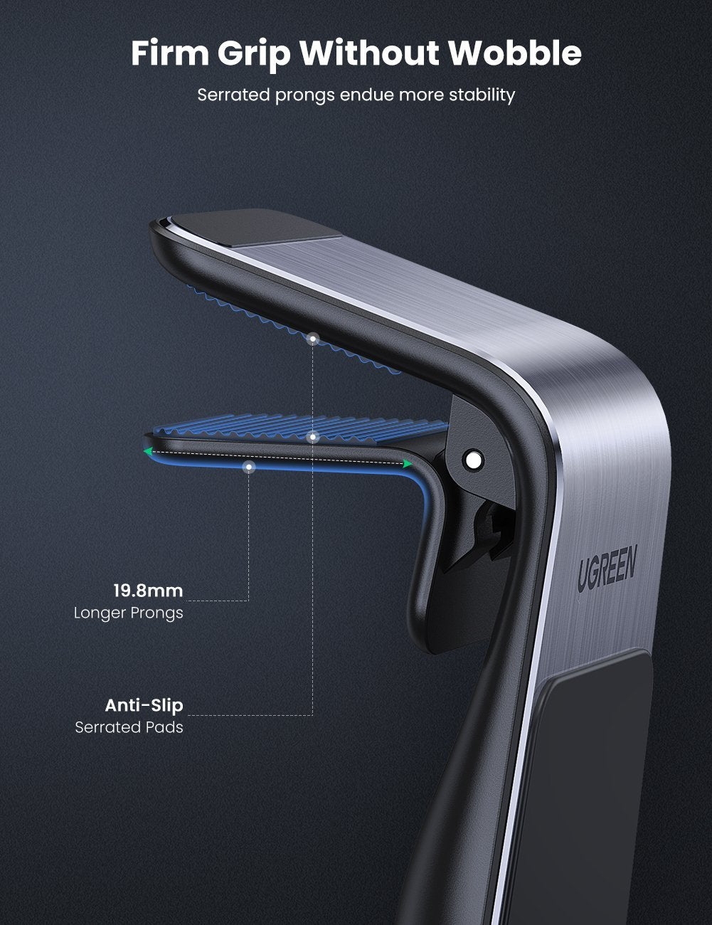 UGREEN 80712 Magnetic Air Vent Car Holder โ image 4