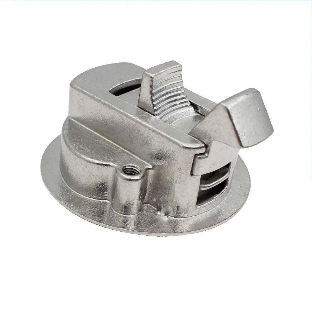 Boat Latches Marine Boat Latches Stainless Steel 2", 1Pcs Latch Hatch Round Pull Marine Boat Flush Pull Hatch Latch Suitable for Boats, Yachts, Car, Trailer โ image 3