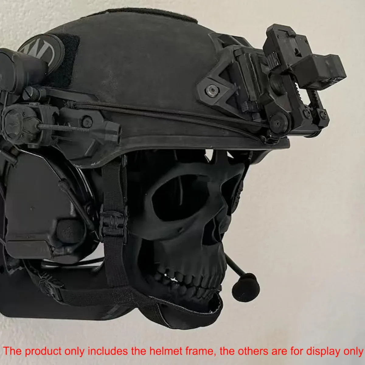 3D Skull Helmet Display Stand Wall Mounted Motorcycle Helmet Rack Holder Display — image 5