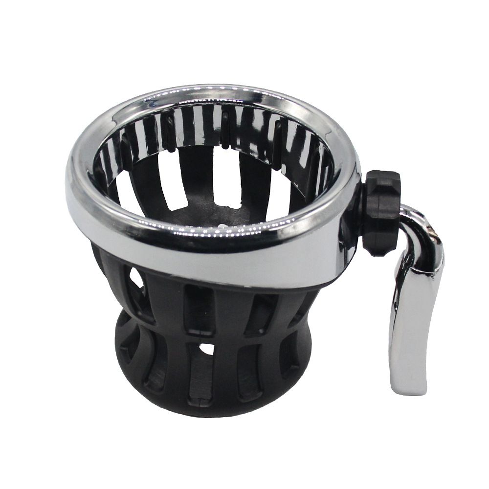 Motorcycle cup holder, universal water bottle, coffee cup, beverage holder, adjustable cup, mesh basket — image 3