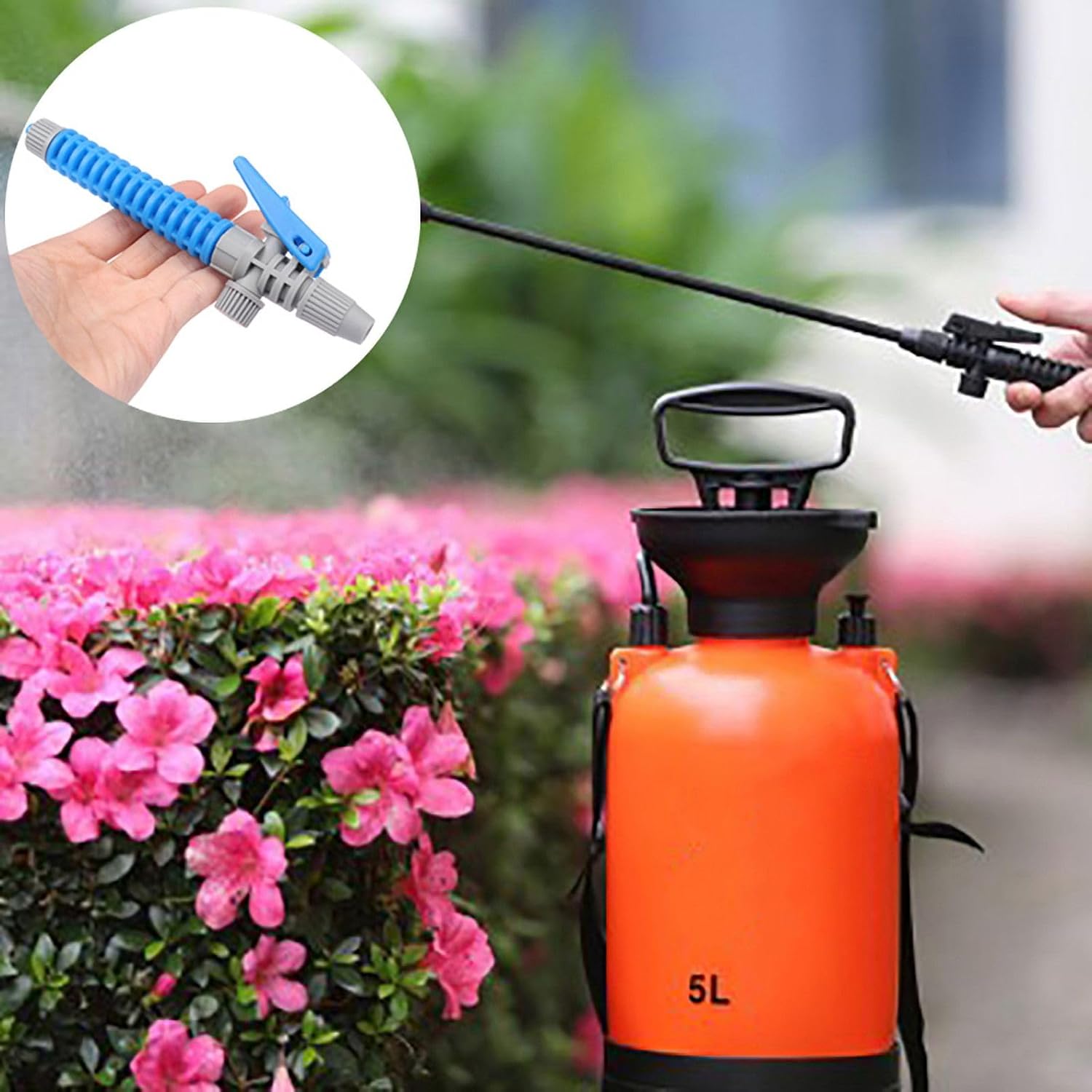 1Pc Random Color 3L/5L/8L Trigger Sprayer Handle Agricultural Sprayers Accessory Part Garden Sprayer Switch Head Watering Tool, Lawn and Garden Sprayers โ image 2