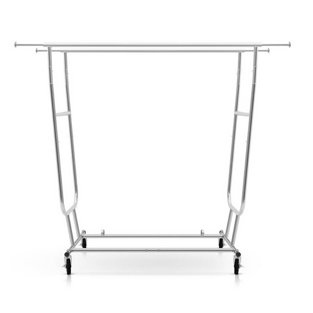 Artiss Clothes Rack Airer Double Rail Coat Stand Adjustable Hanger โ image 3
