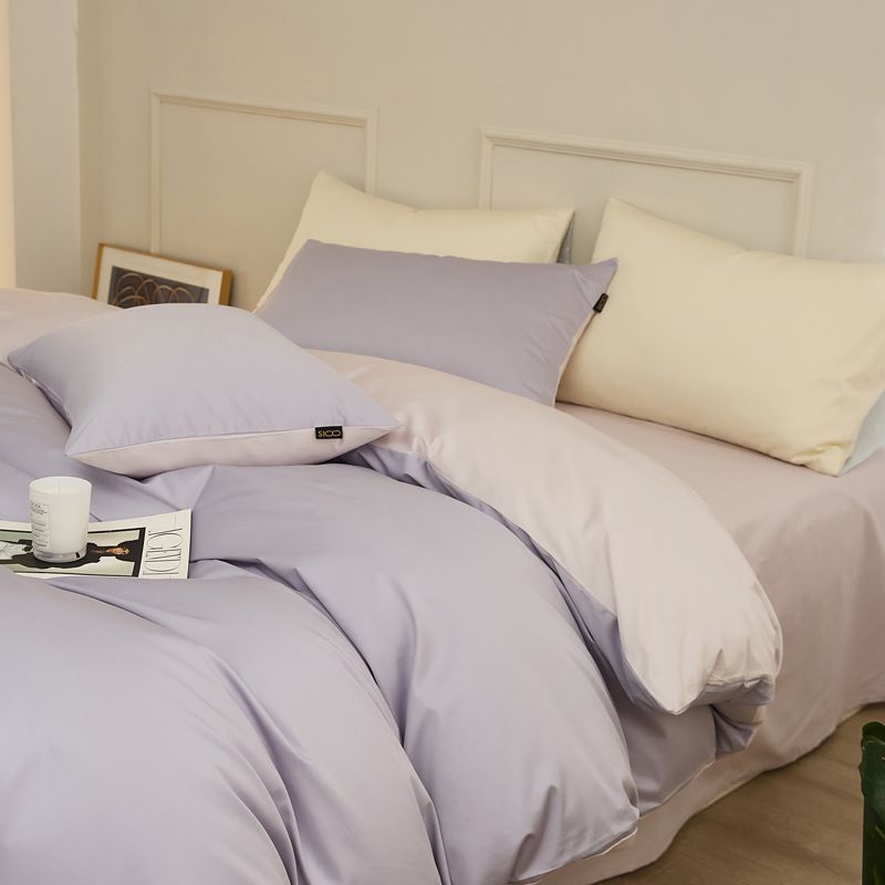 MSY 100 Count Pure Cotton Bedding Set 1.2m sheets set of three (quilt cover 150*200cm) — image 3