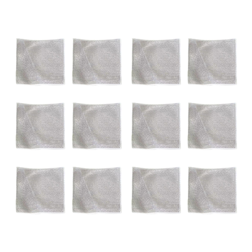 15-pack comfortable and effective wire dishcloths