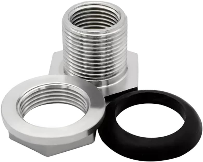 1" Female Bulkhead Water Tank Connector Stainless Steel Thru-bulk Fitting โ image 5