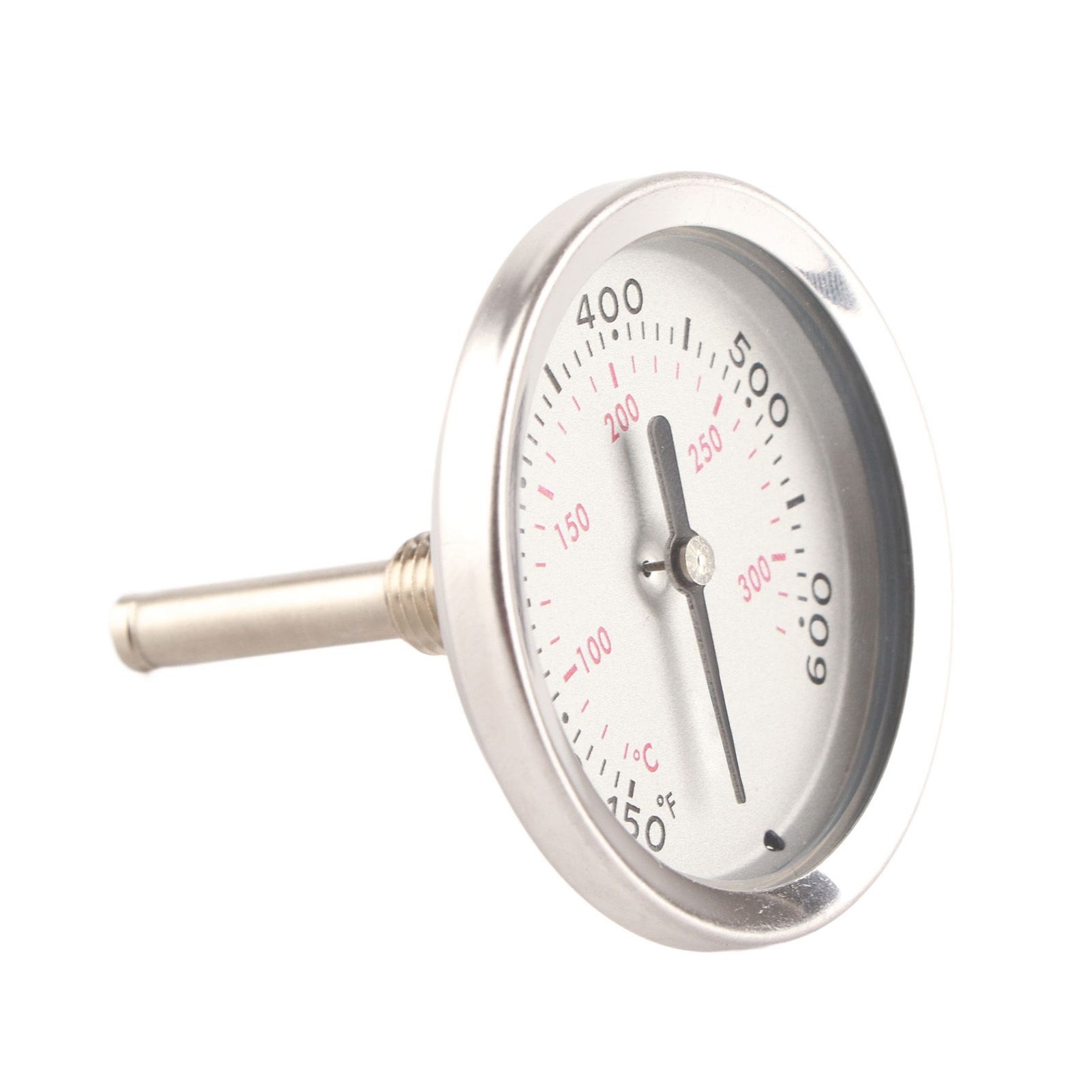 Grill Thermometer Stainless Steel Bimetallic High Accuracy 100‑475℉ Easy Assembly Wide Application BBQ Thermometer — image 4