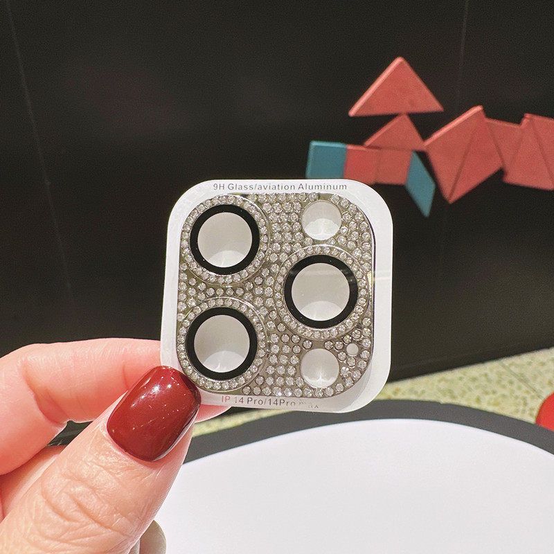 Yixi Lens Protector iPhone 17Pro Diamond Alu [integrated all-inclusive diamond lens film] green iPhone 18PROMAX — image 3