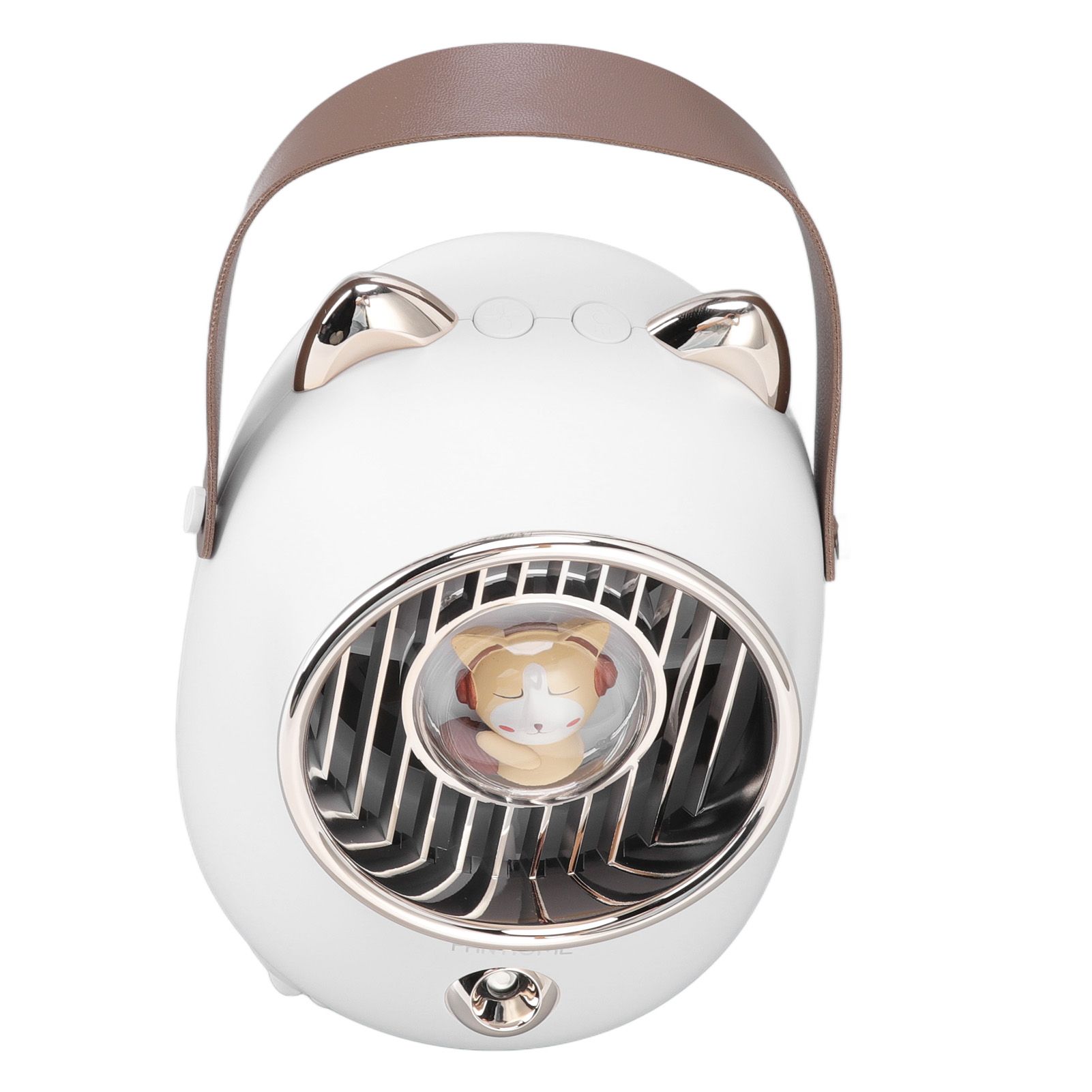 Air Conditioner Fan Multifunctional Portable 350ml Humidifying Spray Usb Rechargeable Air Cooler with LED Ambient Light โ image 4