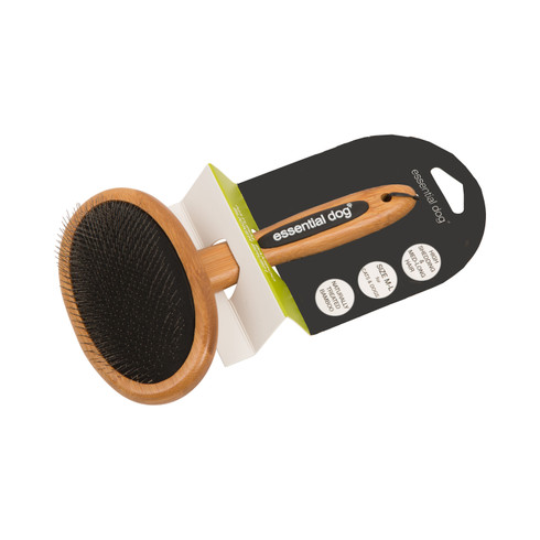 Natural Bamboo Slicker Brush: Cats & Dogs โ image 2