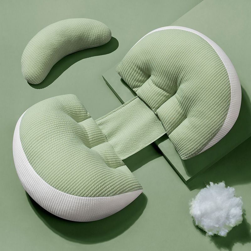 Pregnancy Belly & Back Support Pillow, Adjustable & Fully Machine Washable, High Elasticity & Long-Lasting Shape, Relieves Aches and Pains During