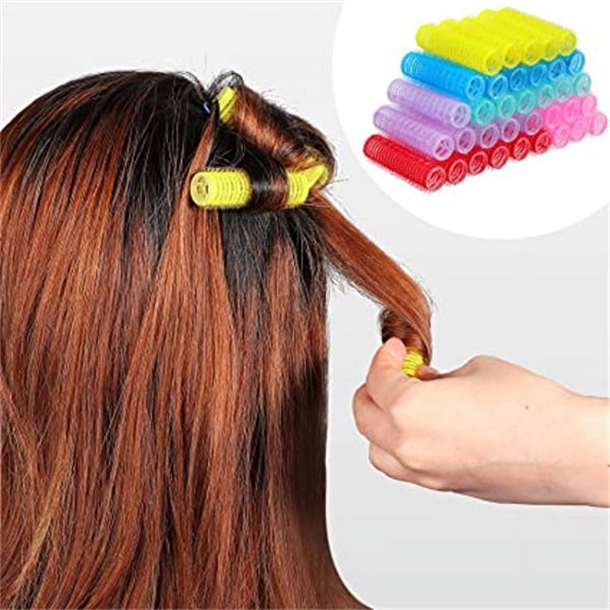 Self Grip Small Hair Curlers,Hair Rollers Curlers,Salon Hairdressing Curlers,DIY Curly Hairstyle Hair Rollers for Women Medium Short Hair (Gripping Sticky — image 5