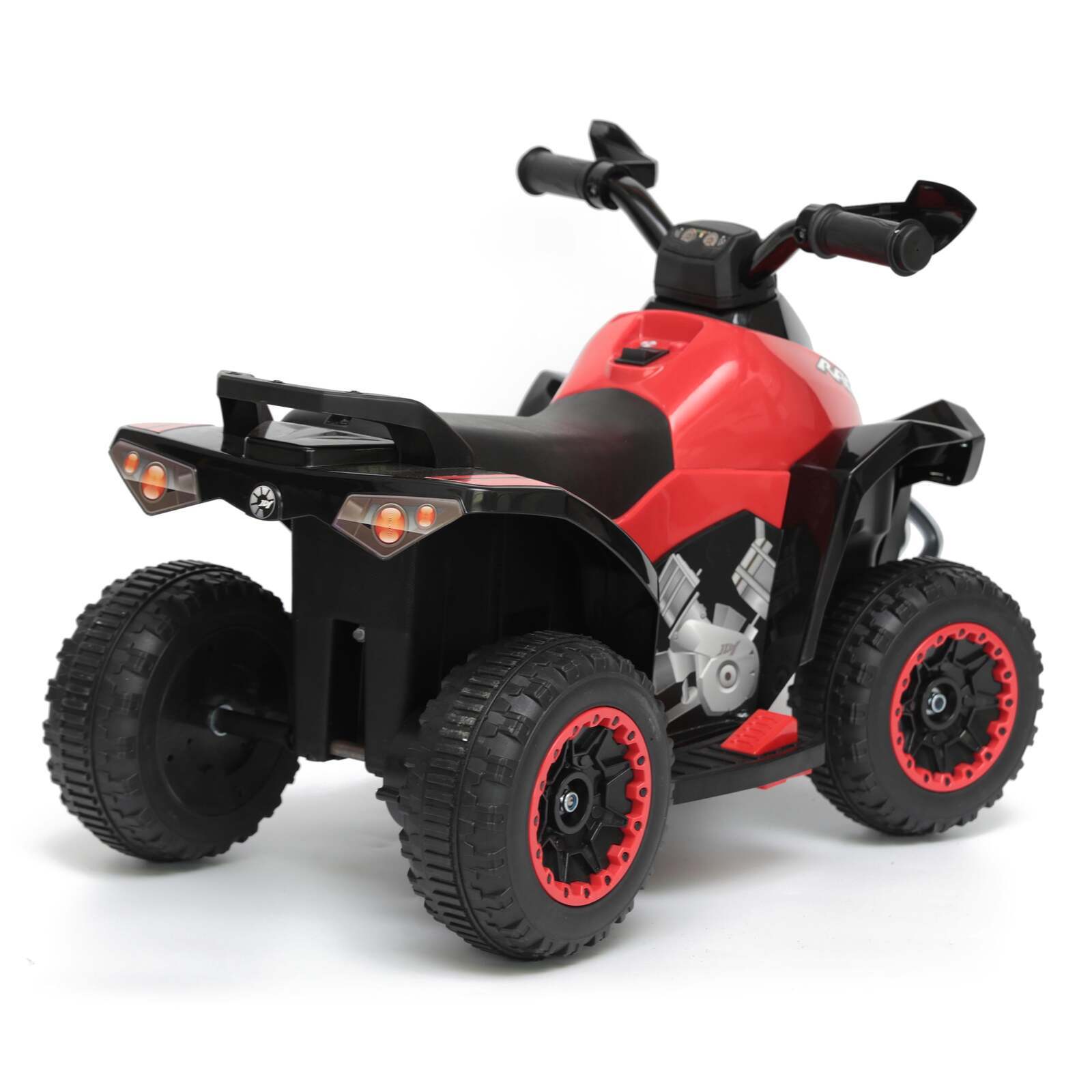 Quad Ride-on Electronic 4 Wheel ATV (Red) for Children - Up To 3km/h — image 3