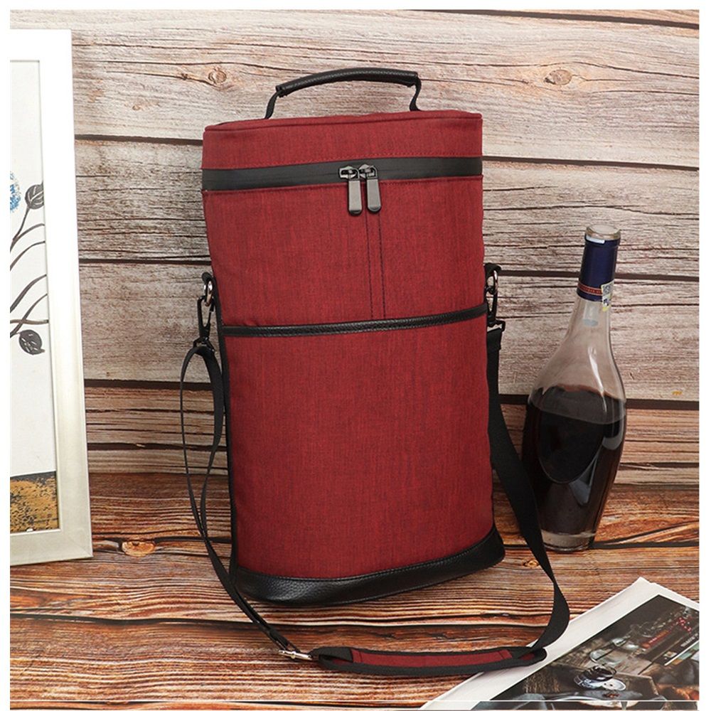 Wine Travel Bag Tote for Picnic Beach — image 3