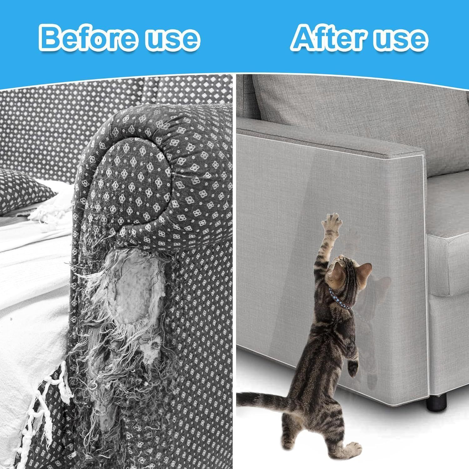 PVC Anti-Scratch Protective Film Self-Adhesive Cut-to-Size Pet Furniture Guard โ image 6