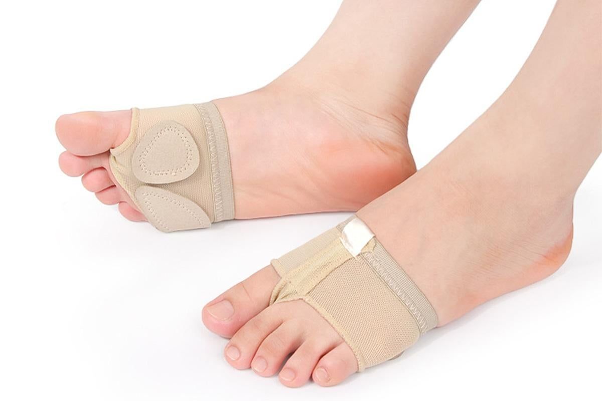 Foot Thongs Toe Undies Forefoot Shoes Ballet Dance Paws Pad Cover Half Lyrical - L — image 3