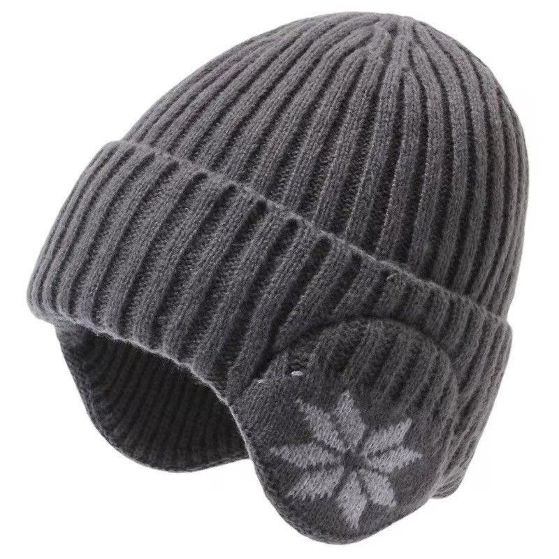 Winter Thick Fleece Lined Ear Protection Hat - Thermal Knit Beanie for Men Women - Warm Skull Cap for Cycling Outdoor Running - Beige โ image 4