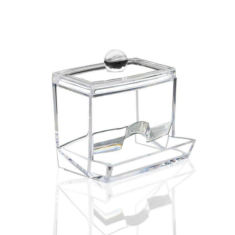 Clear Cotton Ball Swab Holder Cotton Clear — image 4