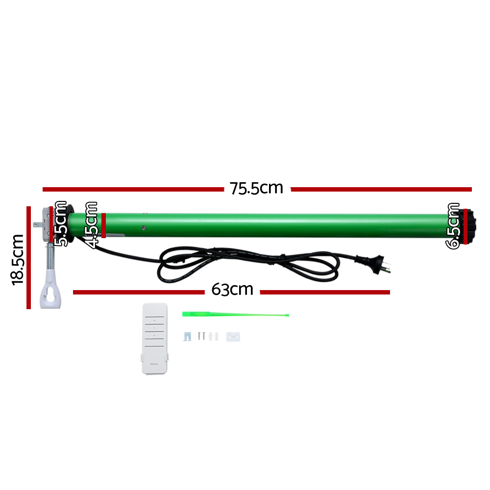 Instahut 230V Folding Arm Awning Replacement Motor with remote 40NM — image 2
