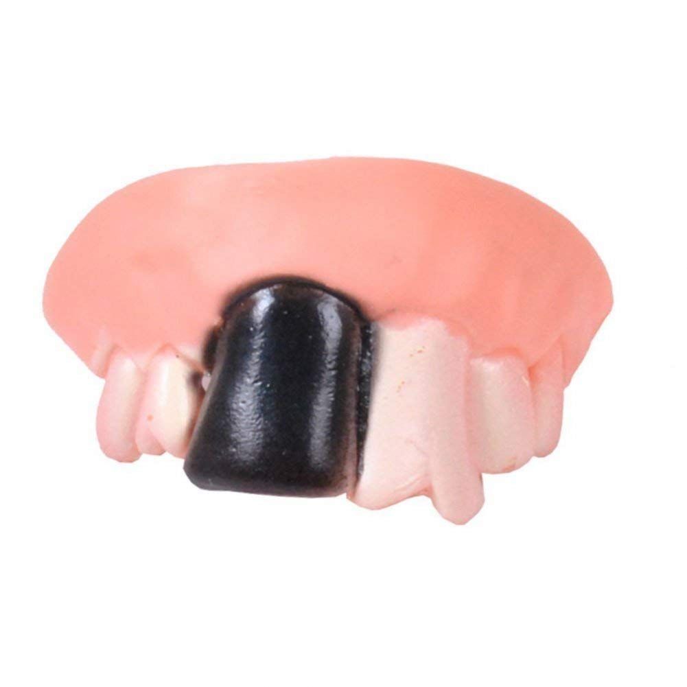 10PCS Ugly Fake Halloween Vampire Fangs Teeth Halloween Decoration Theme Costume Party Favors Vampire Denture Teeth โ image 5