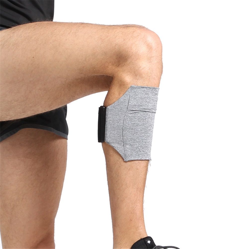 2 pack Cell Phone Leg Band Equestrian Riders On The Leg Cell Phone Holder for Calf, Running Workout Armband Strap Pouch — image 2
