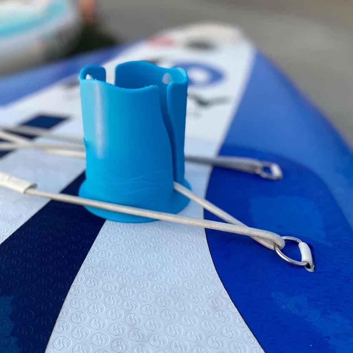 Paddle Board/SUP Cup Holder Water Bottle Holder Pink - Boat, Kayak, Surfboard, Camper, Desk, Swimming Pool, SUP — image 3