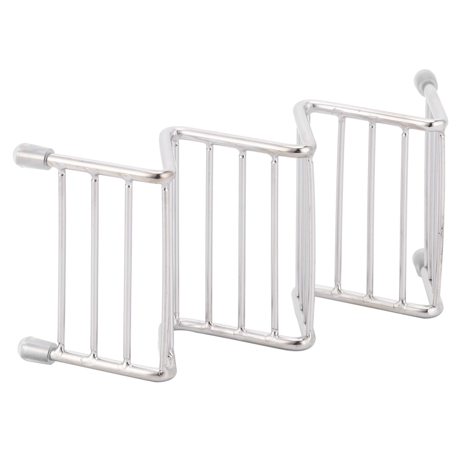 Taco Holder Innovative 304 Stainless Steel Pancake Stand Tray for Kitchen Restaurant2/3 Grid โ image 3
