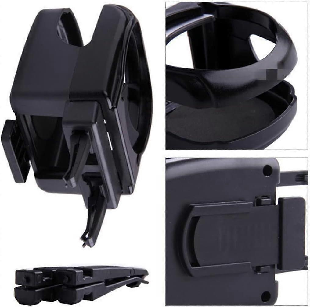 2pcs Universal A/C Vent Car Cup Holders - Adjustable Water Bottle Holder — image 4