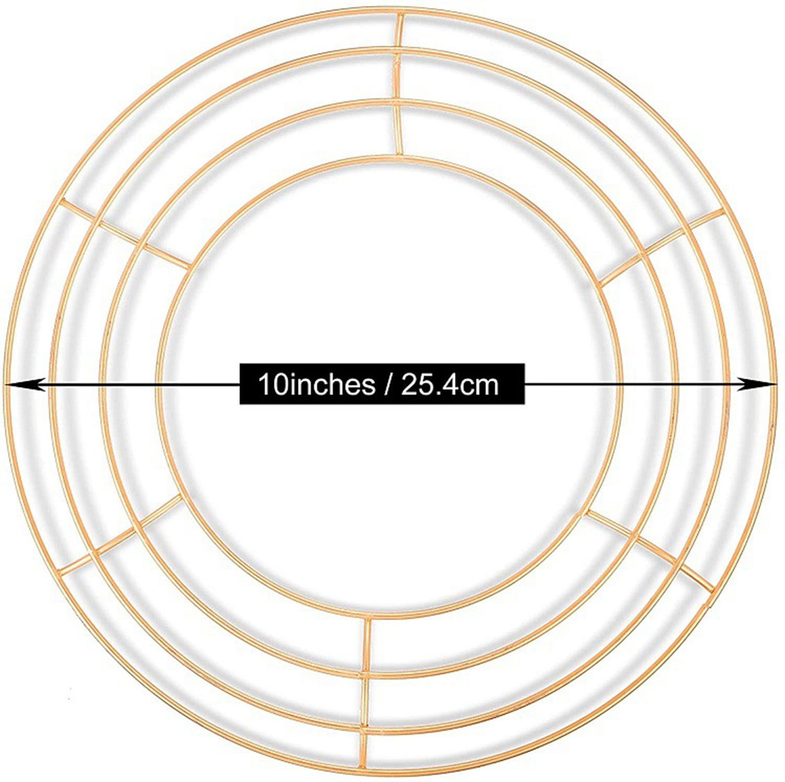 Wreath Frame Wire Wreath Frame Holiday Metal Wire Ring Valentines Decorations for Floral Arrangements Craft Diy,Garland Frame, 1 Wire Wreath Stand B Wire — image 6
