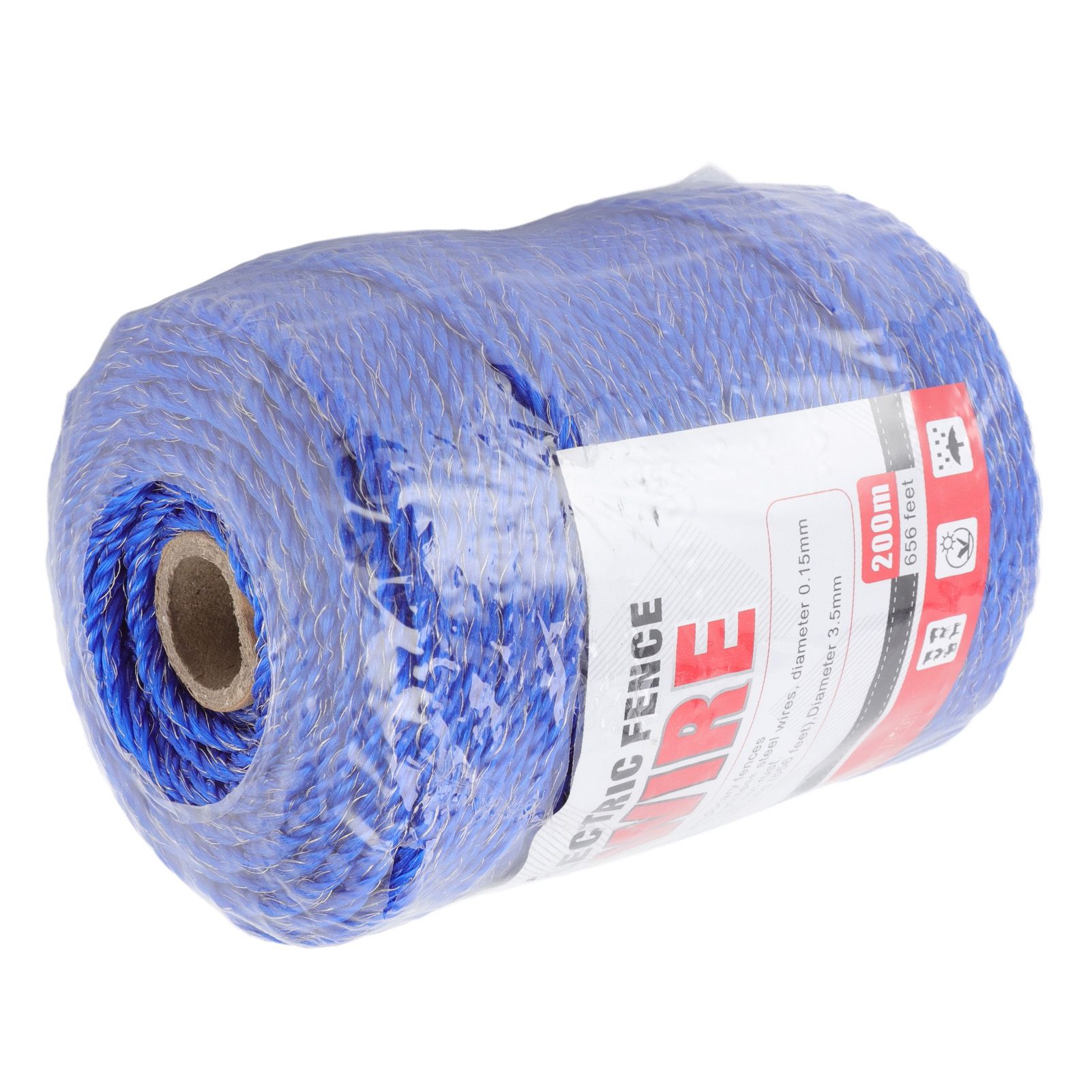 Electric Fence Polywire 6 Strand Stainless Steel 200M Poly Wire for Farm Protection MLD-040F โ image 6