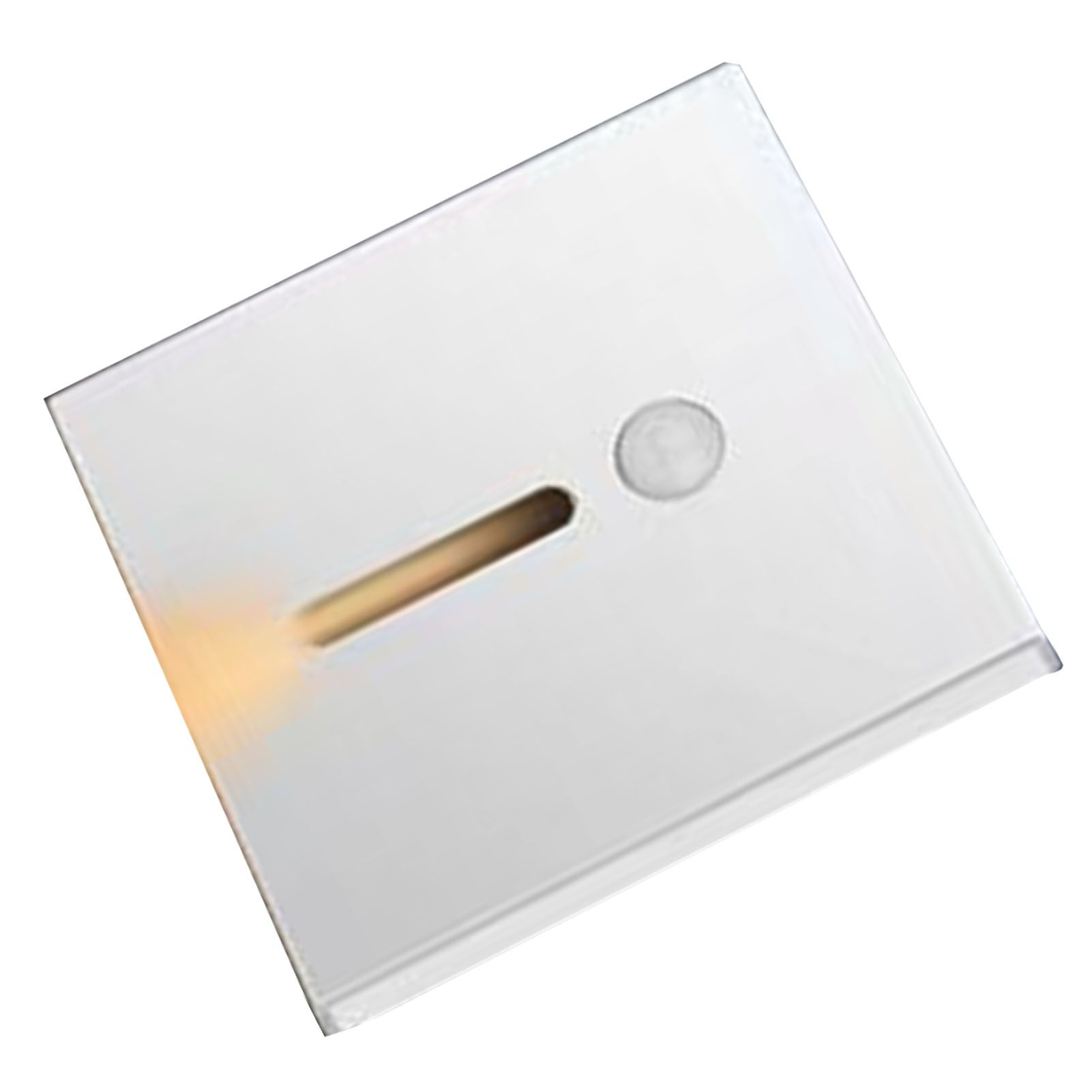 LED Motion Sensor Night Light ABS Small LED Induction Lamp for Bedside Corridor Hallway White — image 4