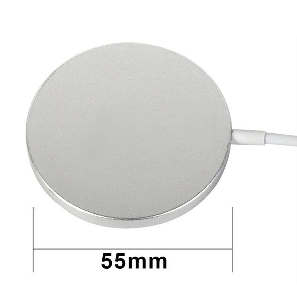 15W Fast Charger for iPhone 16 15 14 13 12 Series Wireless Charger for Wireless Charging Smart Phones White โ image 3