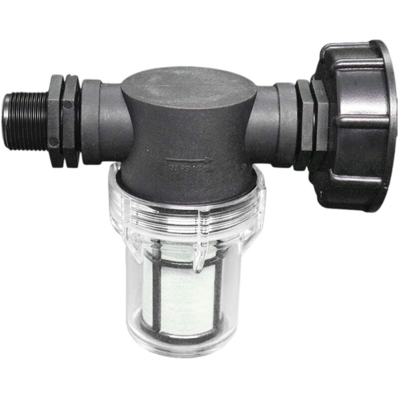 Rainwater Harvester Garden Hose Connector 1000L Tank Filter Adapter S60x6 3/4 Inch Male Thread โ image 2