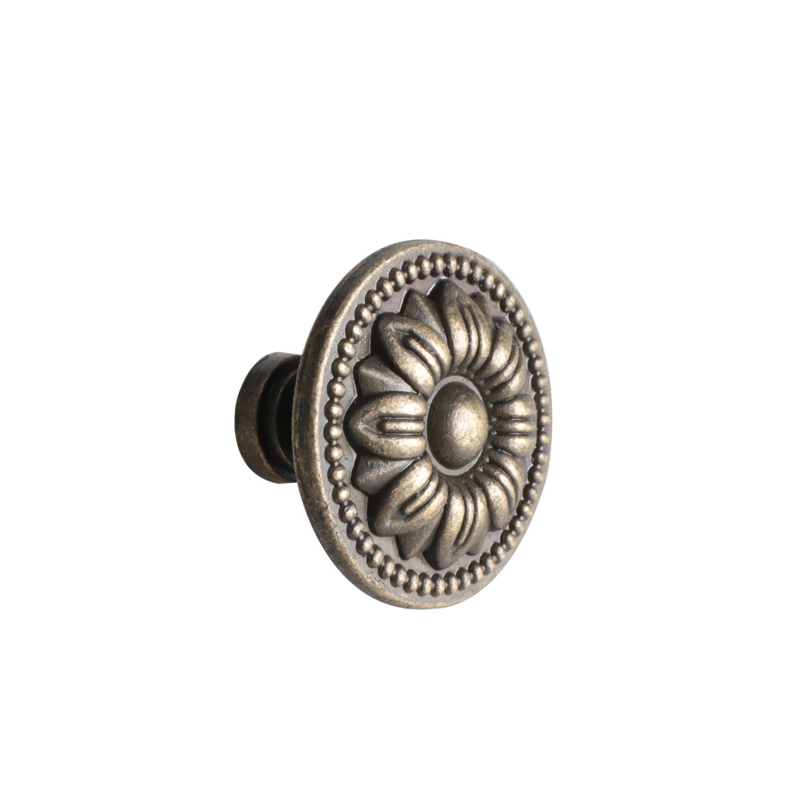 Antique Bronze Floral Drawer Knob Dresser Pull Cabinet Knob Kitchen Door Knob Hardware Antique Cabinet Knobs โ image 2