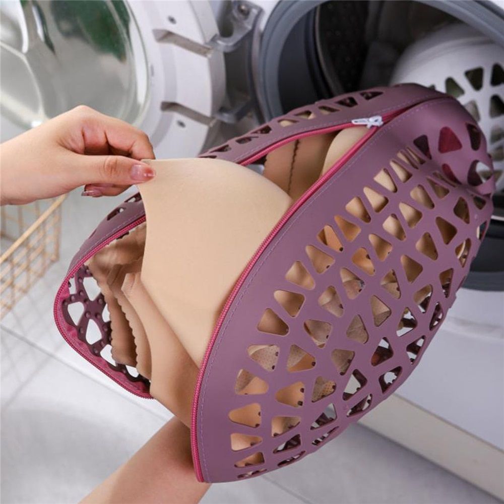 TPE Laundry Bags For Delicates & Shoes Multi-Pocket Mesh Prevents Tangling Machine Washable Sturdy Meshes Laundry Storage Bag — image 3