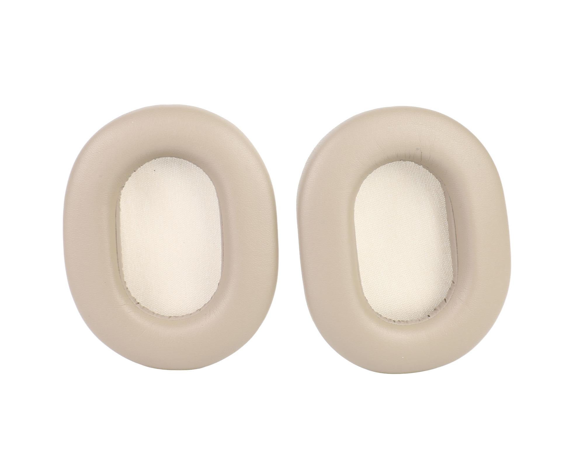 Headphone Ear Pads Protein Leather Noise Insulation Memory Foam Sponge Cushions for WH 1000XM5 Wireless Headset Platinum Silver — image 5