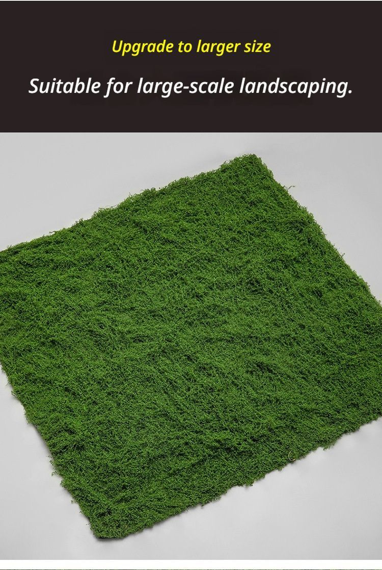 diy artificial moss lawn-Light Green Filamentous Moss 200g — image 6