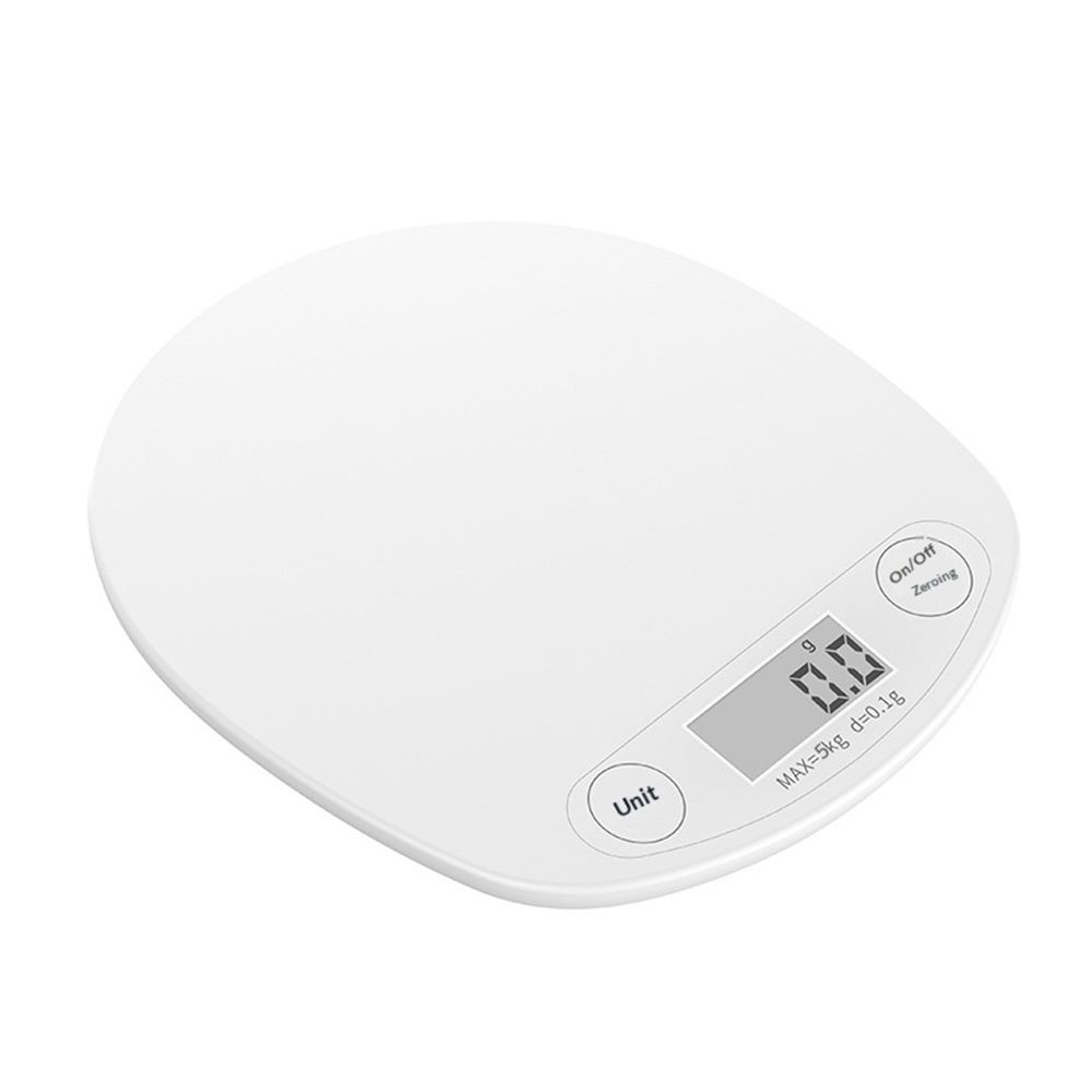 Digital Food Scale, Precise Weight Measuring and Portion Control, Baking and Cooking Made Simple, White