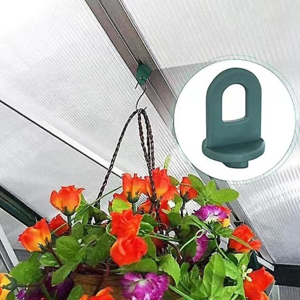 Greenhouse Clamps Set of 50 with Extra Strong Grip and Eyelets - The Best Trellis and Plant Holder for Your Greenhouse - Greenhouse Accessories โ image 4