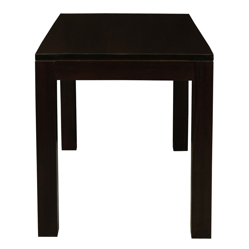 Amsterdam Solid Mahogany Timber Dining Table 120 × 70 cm (Chocolate) — image 3