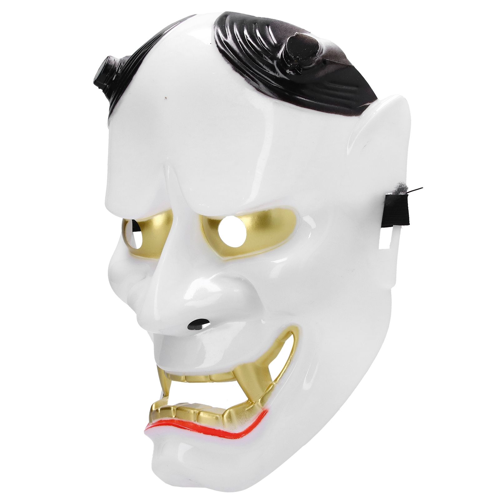 Halloween Festival Costume Horrible Mask Decorative Cosplay Makeup Props for Women MenWhite โ image 4
