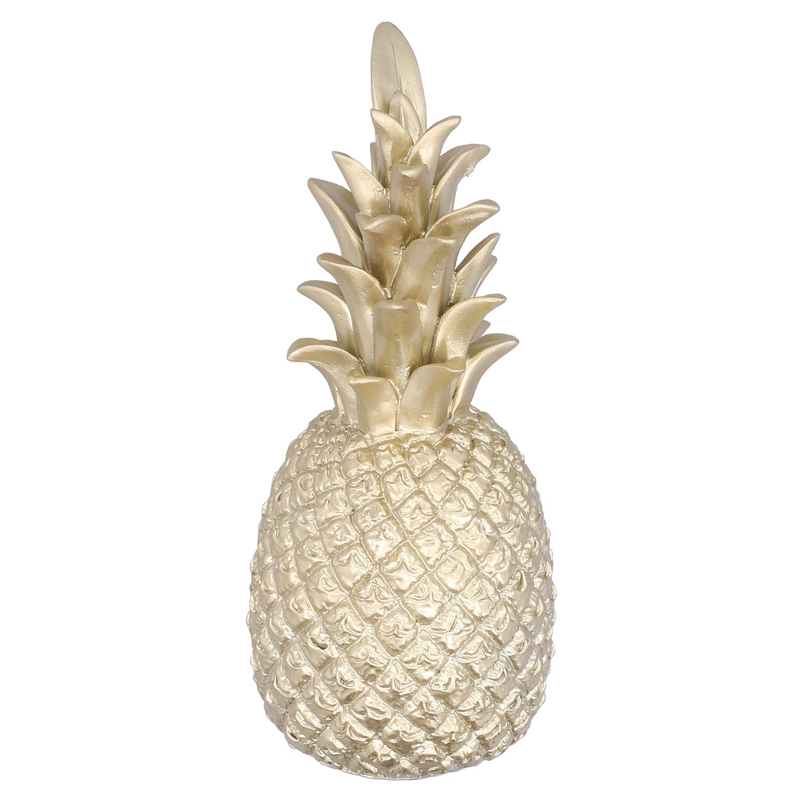 Resin Artificial Pineapple Decoration Household Decorative Pineapple Nordic Home Desk Decor DecorationGold, Medium — image 2