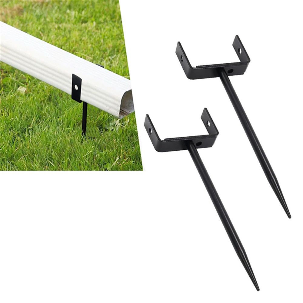 Rainwater Downspout Bracket - Heavy-Duty Galvanized Iron with Eco-Friendly Coating, Adjustable Size, Rust-Proof Anchor for Pipe Support, Easy Installation (4 — image 5