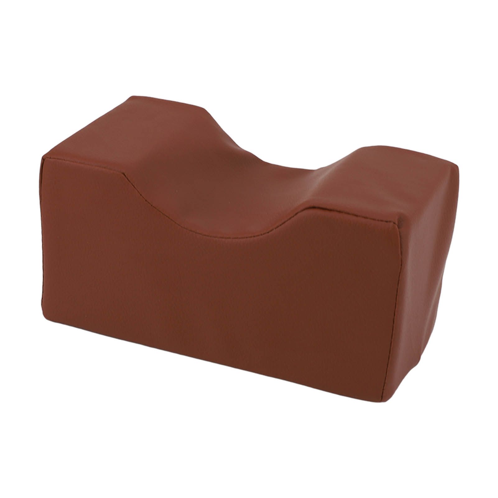Ankle Pillow Foot Elevator Sponge Breathable Anti Bedsore Cushion Leg Rest Elevating Pad for Elderly Patient Injury Relieve Brown — image 2
