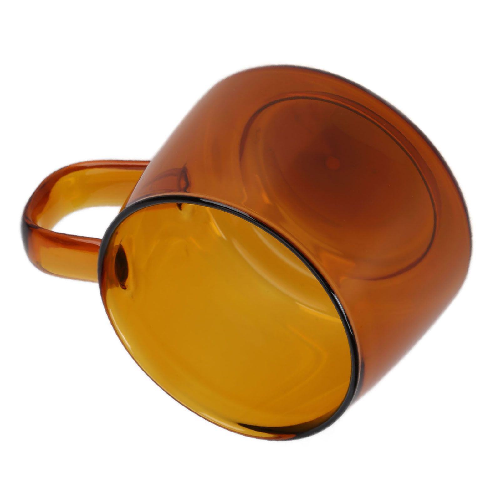 Transparent Coffee Cup 250ML Borosilicate Cup Glass Tea Water Milk Mug with HandleSuccinite — image 4