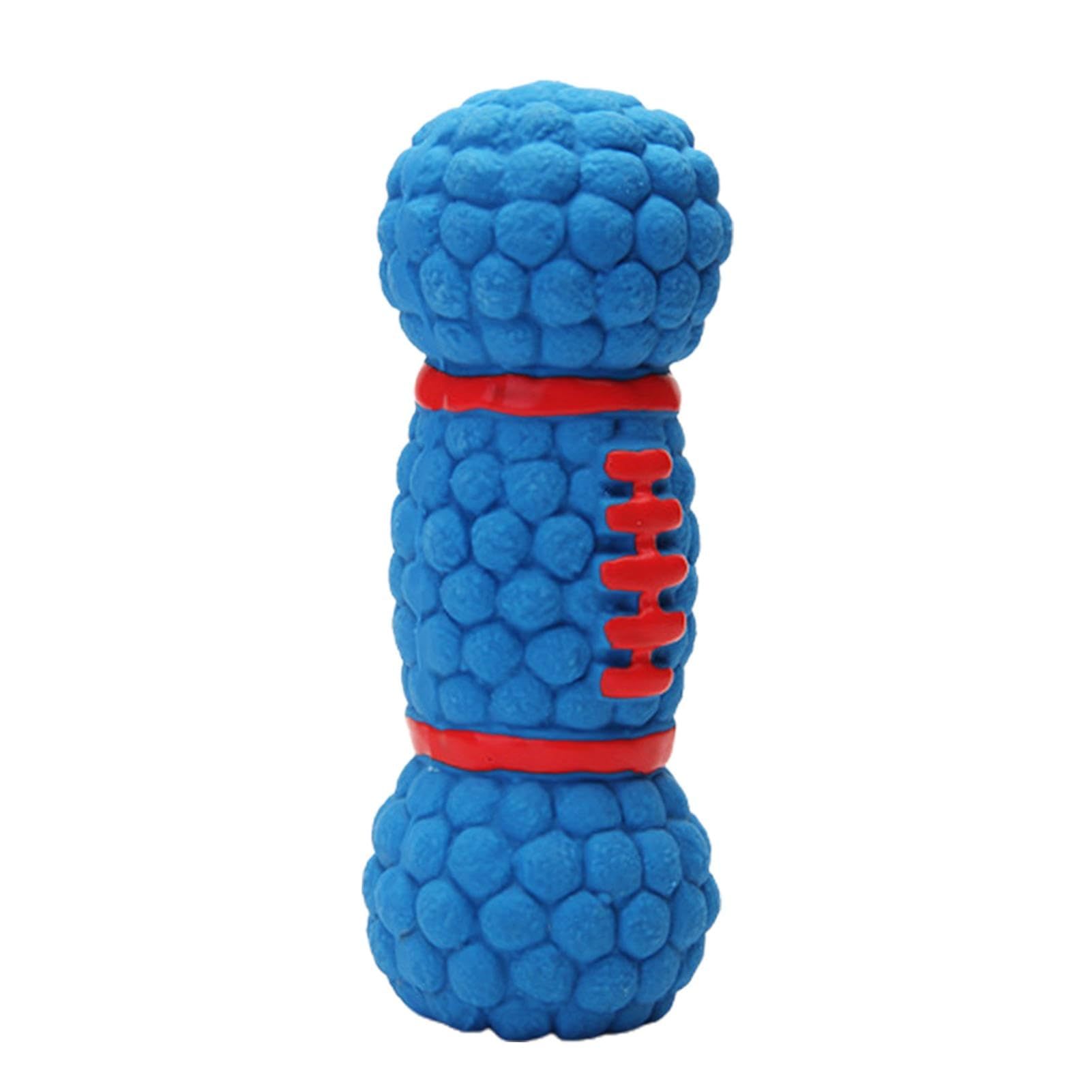 Flexible Teething Toy for Dogs with Squeaker, Promoting Pet Dentals Health for Chew Breeds Squeaks Stimulated Puppies Dogs