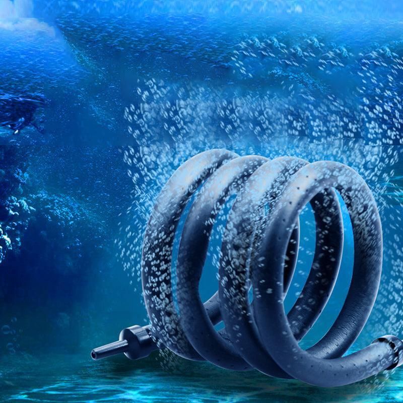 Flexible Aquarium Air Stone Oxygen Diffuser Strip for Fish Tank Aeration System - 120cm Dual-inlet — image 4