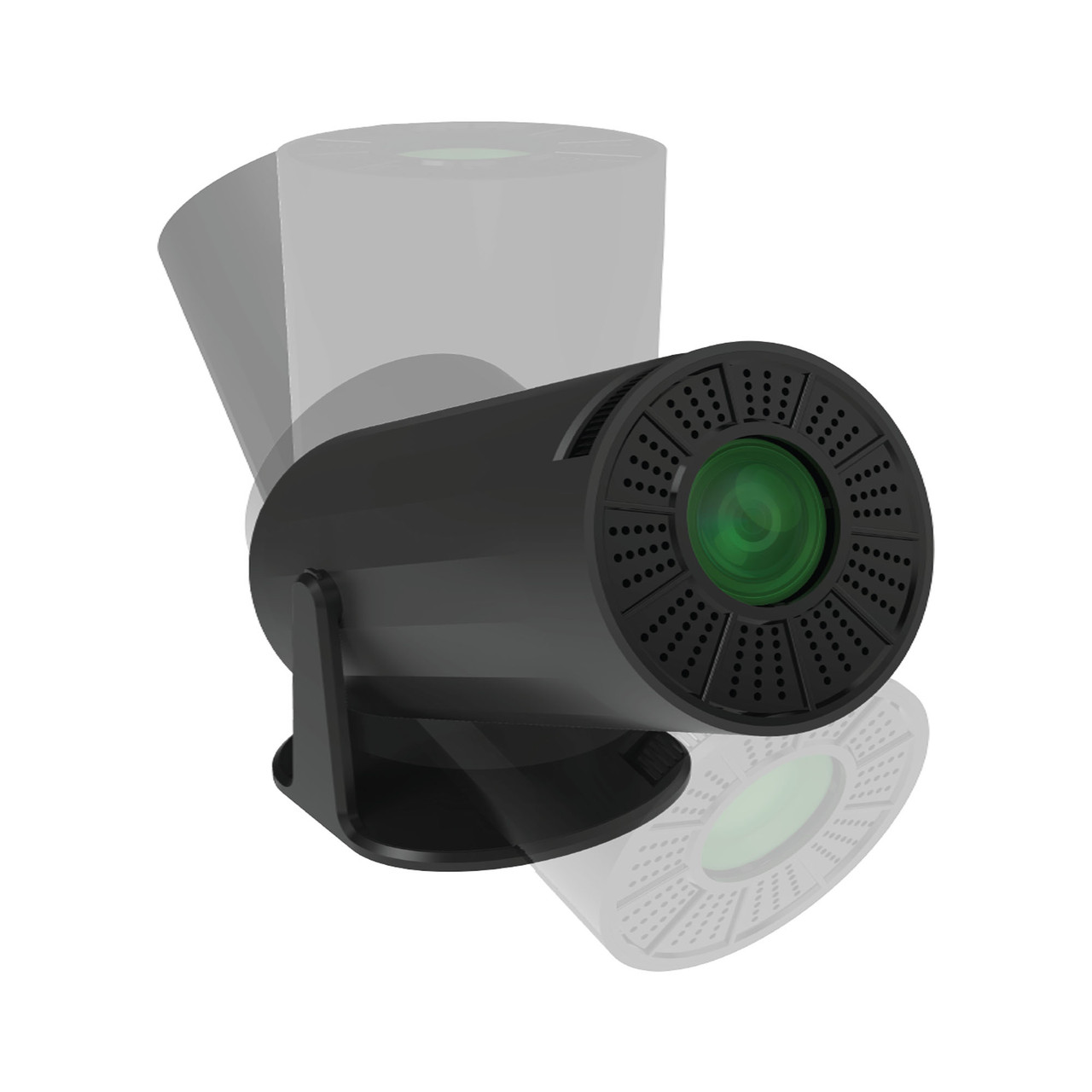 Laser Multi Angle Android LED Projector Black โ image 6