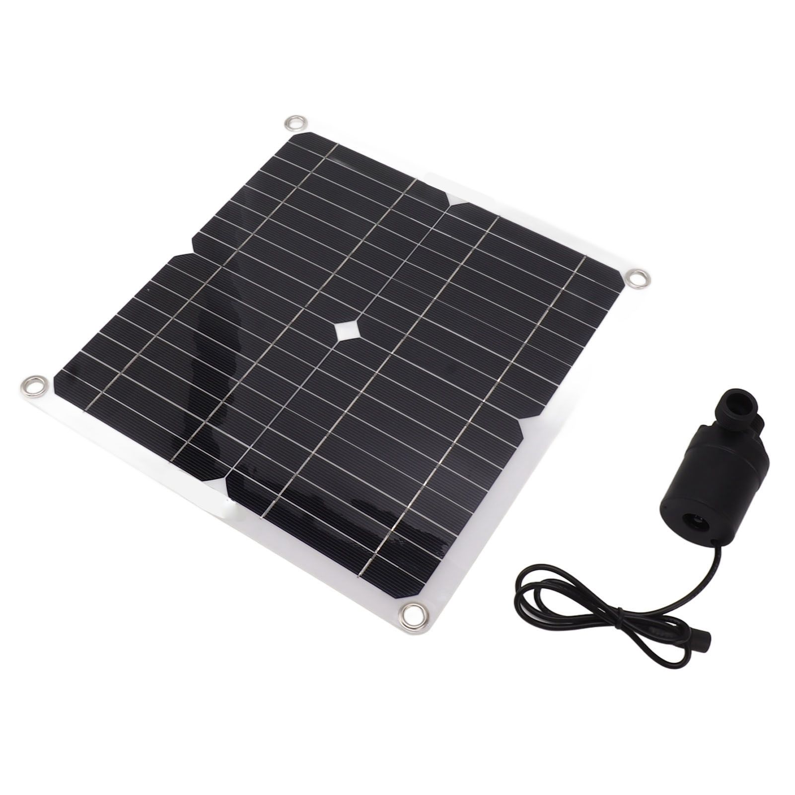 Solar Water Pump Kit 50W Solar Panel 22W Water Fountain Pump with Battery Box Timing Controller DC12V โ image 5