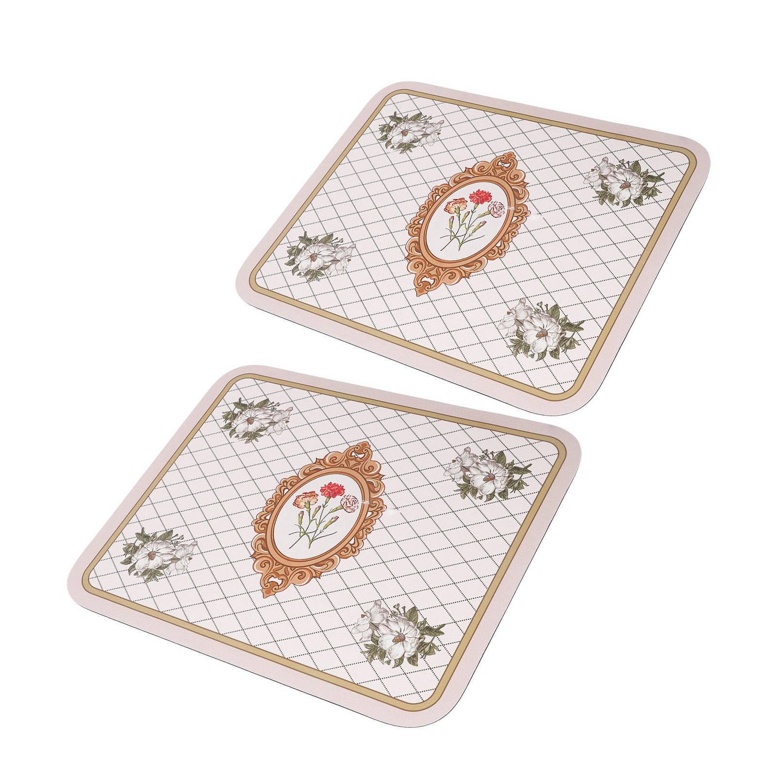 2PCS Coffee Mat Prevent Slip Waterproof Bottom Shockproof Absorbent Dish Drying Mat for Coffee Bar Accessories 50x60cm / 19.7x23.6in — image 3